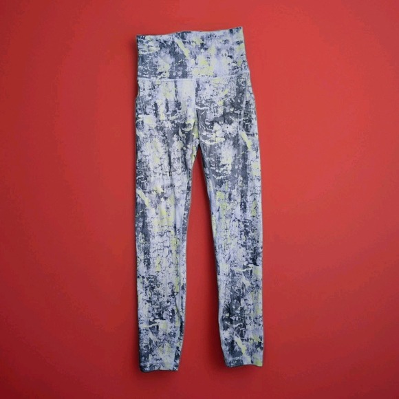 Lululemon Wunder Train High Rise Tight Pockets Cinder Grain Smoked Spruce Sz 4 - Picture 1 of 10